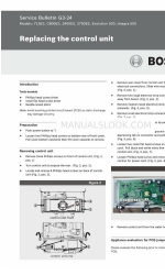 Bosch Integra 500 Series Service Bulletin