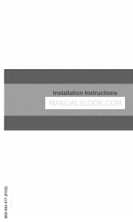 Bosch SGE63E05UC/32 Installation Instructions Manual