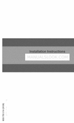 Bosch SGE63E06UC/50 Installation Instructions Manual