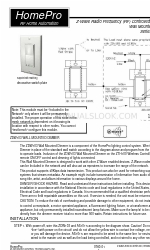 Advanced Control Technologies HomePro ZDW103 Посібник