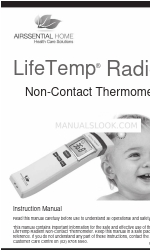 Airssential Home LifeTemp Radient AI-RADTH Buku Petunjuk