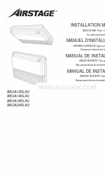 AirStage ABUA14RLAV Manuale di installazione