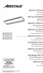 AirStage ABYA030GTEH Manuel d'installation