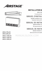 AirStage ARUL12RLAV Manual de instalação