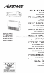 AirStage ARXB07GALH Руководство по установке