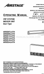 AirStage ARXB09L Manual de instruções