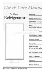 Electrolux WRT18MP5AQP Manuale d'uso e manutenzione