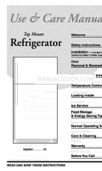 Electrolux WRT21S4AW5 Manual de utilização e cuidados