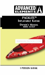 Advanced Elements Packlite Inflatable Kayak AE3021 Manual do Proprietário