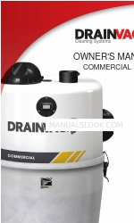 Drainvac COMMERCIAL 2AC9932-M 소유자 매뉴얼