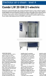 Electrolux 267105 Brochure & Specs