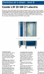 Electrolux 268205 Brochure & Specs