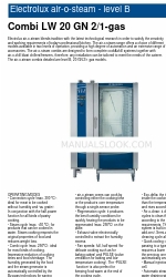 Electrolux 268705 Brochure & Specs