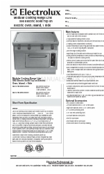 Electrolux 584152 Specification Sheet