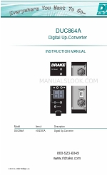 DRAKE DUC864A Gebruiksaanwijzing