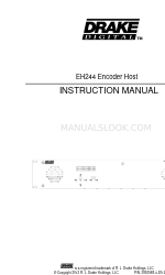 DRAKE ENCODER HOST EH244 Manuel d'instruction