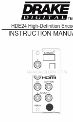 DRAKE HDE24 Manuel d'instruction