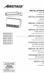 AirStage ARXD04GALH Manuel d'installation