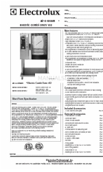 Electrolux Air-O-Steam 267083 Технический паспорт