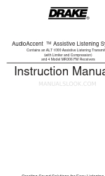 DRAKE AUDIOACCENT Manual de instrucciones