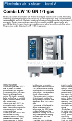 Electrolux Air-O-Steam 267502 Брошюра и технические характеристики