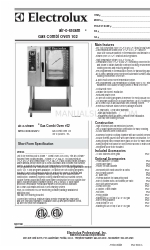 Electrolux Air-O-Steam 267553 Fiche technique