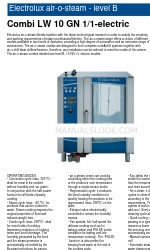 Electrolux Air-O-Steam 268002 Brochure & Specs