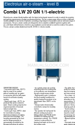 Electrolux Air-O-Steam 268014 Brochure & Specs