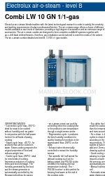 Electrolux Air-O-Steam 268512 Broszura i specyfikacje