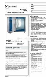 Electrolux air-o-steam 268703 Технические характеристики