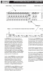 DRAKE MPM860AG Panduan Pengguna