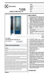 Electrolux air-o-steam Touchline 267214 Pliego de condiciones abreviado