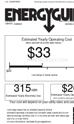 Bosch SRV53C Podręcznik dotyczący energii