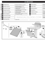 Bosch SRV53C13UC Instructions de montage