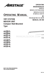 AirStage AS A09L Manual de instruções