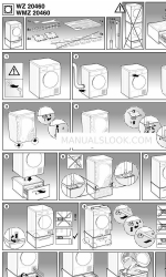 Bosch 800 WFMC8400UC Instruções de instalação