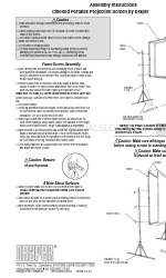 Draper 218031 Assembly Instructions