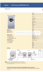 Bosch Nexxt 800 Series WFMC840 Fiche technique