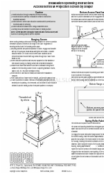 Draper Access Installation & Operating Instructions