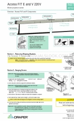 Draper Access FIT E Instrukcja instalacji i obsługi