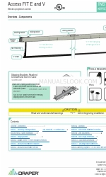 Draper Access FIT V Instructions Installation & Operation