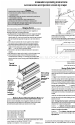 Draper Access/Series M Instrucciones de instalación y funcionamiento