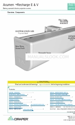 Draper Acumen Recharge V Petunjuk Pemasangan & Pengoperasian