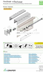 Draper FlexShade Instrucciones de instalación y funcionamiento