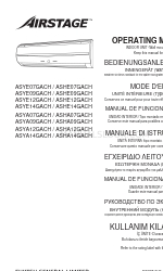 AirStage ASHA09GACH Kullanım Kılavuzu