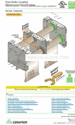 Draper FlexShade Instrucciones de instalación y funcionamiento