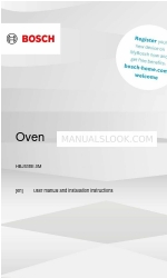 Bosch Series 4 Manual do utilizador e instruções de instalação