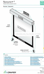 Draper Nocturne+E Petunjuk Pemasangan & Pengoperasian