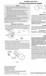 Draper Salara Installation Instructions