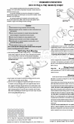 Draper Salara Installation Instructions